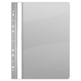 Gyorsfűző, lefűzhető, PVC, A4, DONAU, szürke