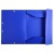 Gumis mappa, PP, A4, EXACOMPTA "Opak", kék