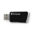 Pendrive, 32GB, USB 3.2, 80/25MB/sec, VERBATIM "Store n Click", fekete